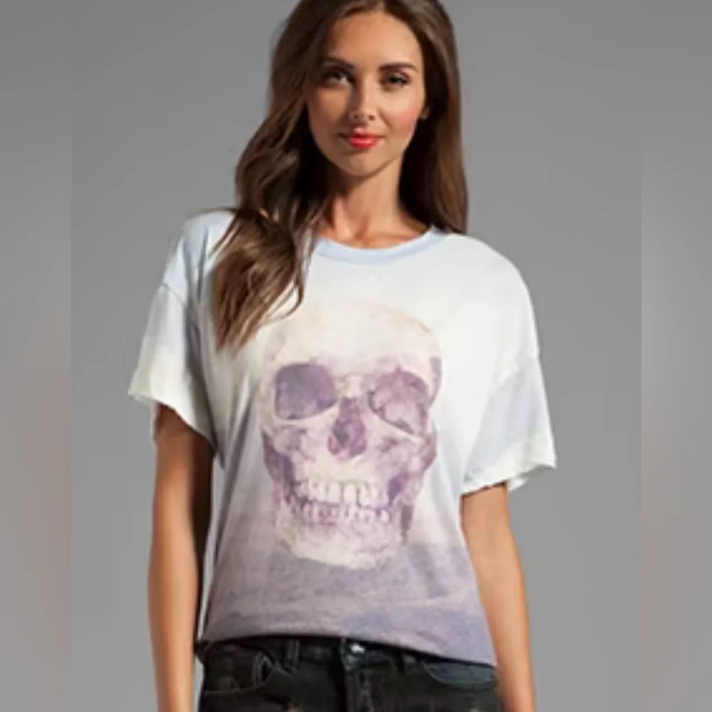 Wildfox Live Like There’s No Tomorrow Favorite Tee SMALL